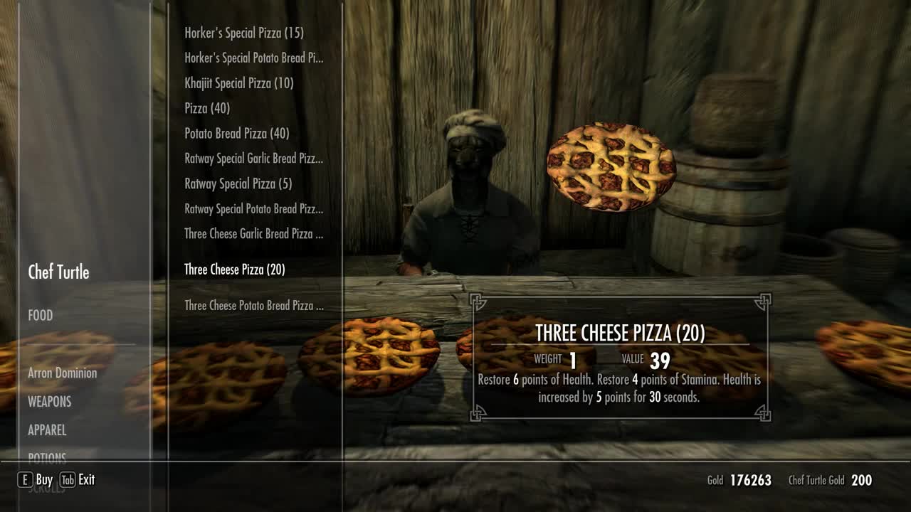 Skyrim Pizza Hearthfire Edition - Mod Showcase