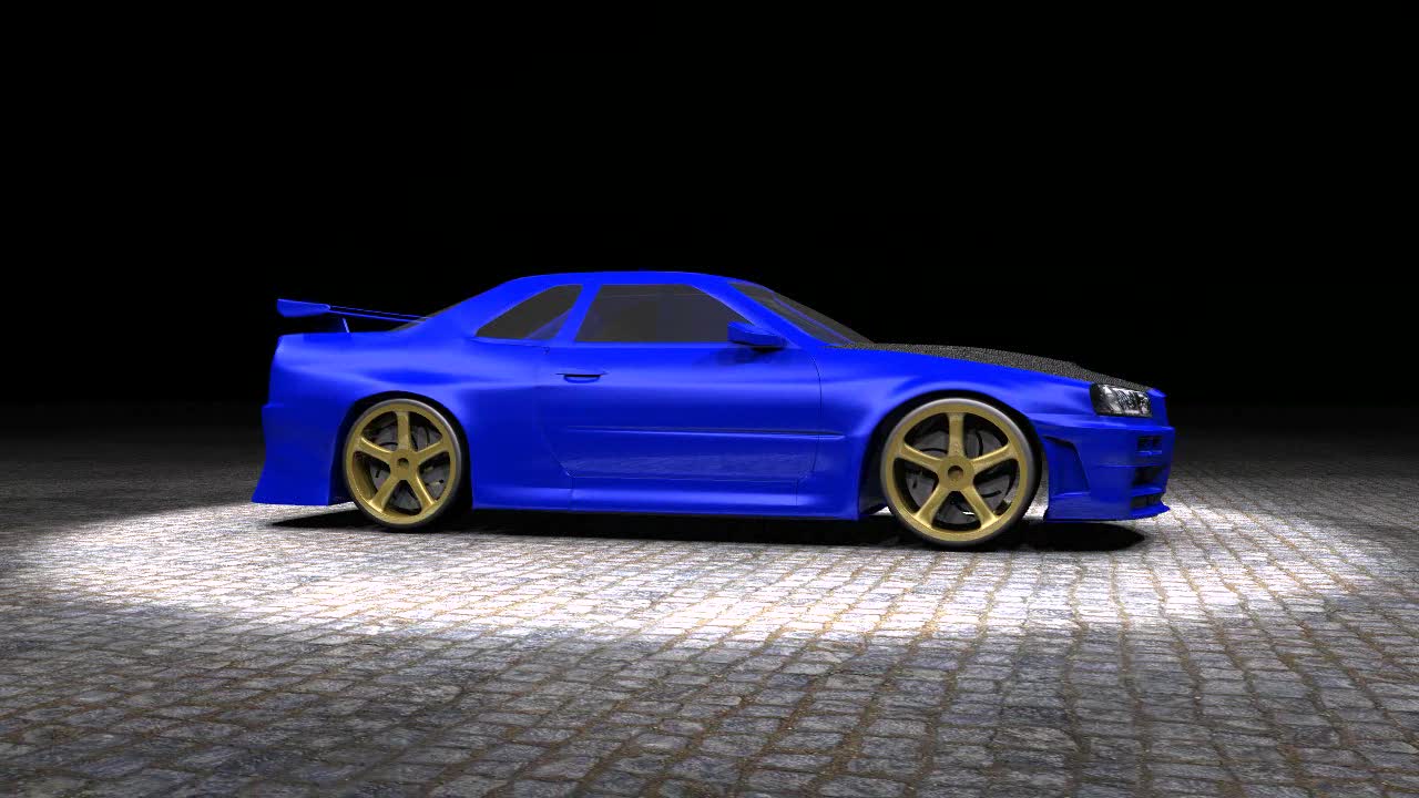 3D Nissan Skyline GTR R-34 video - 50p - Indie DB