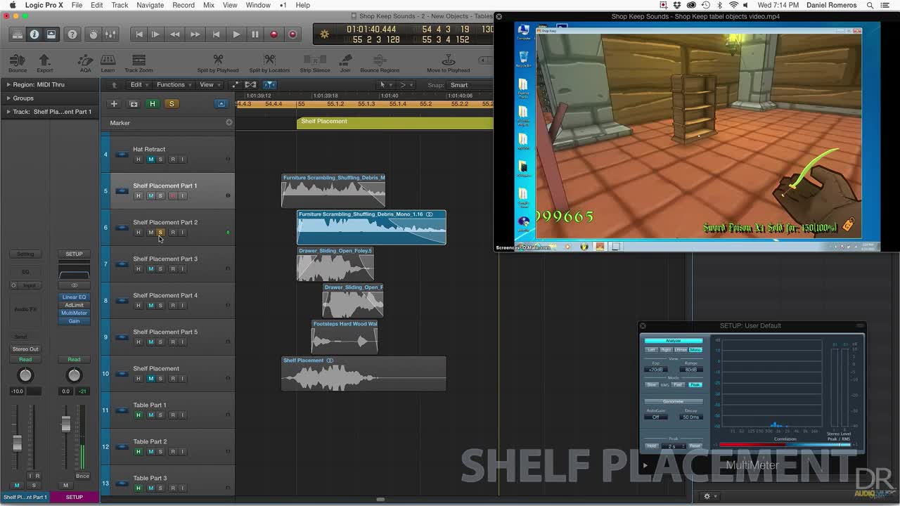 Sound Design for Video Game DanielRom IndieDB