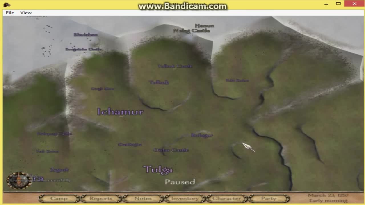 Mount and blade warband карта