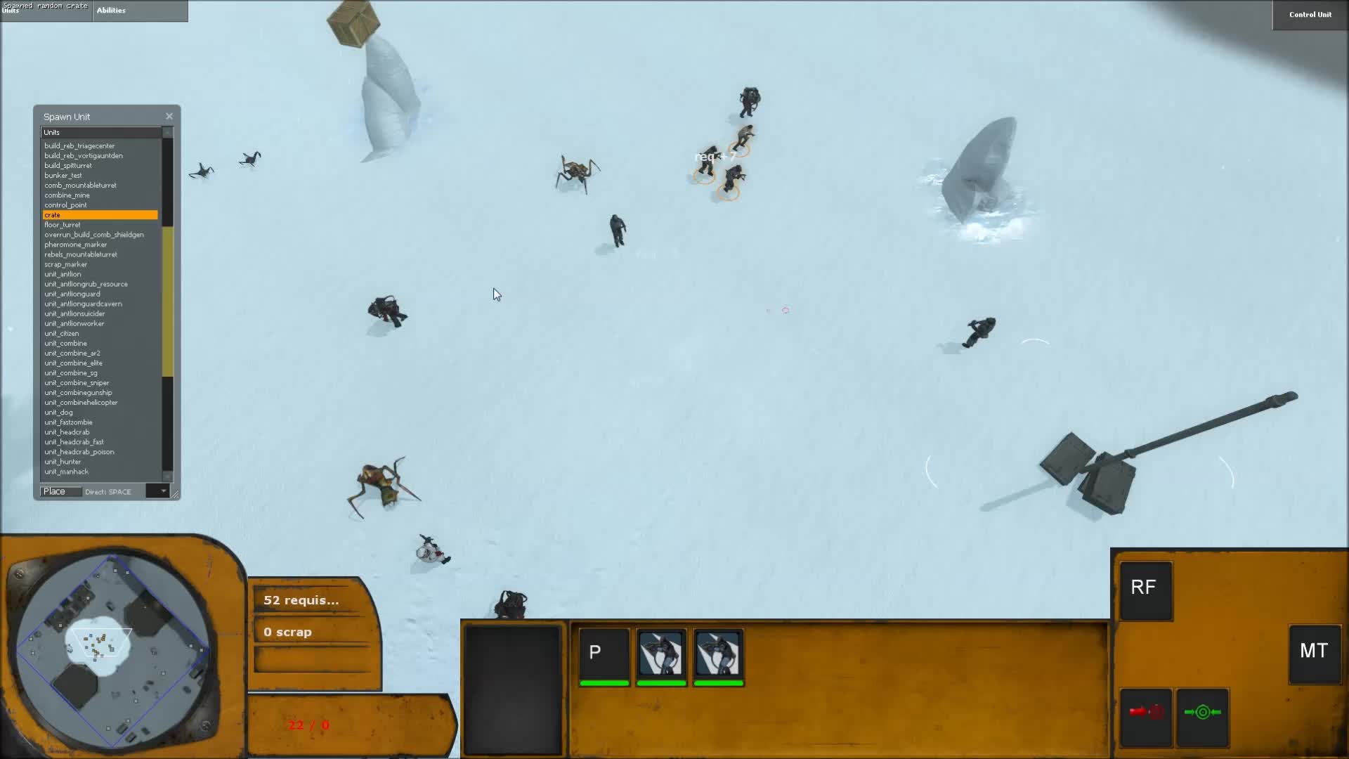 Bonus Crates Demo video - Lambda Wars mod for Alien Swarm - ModDB