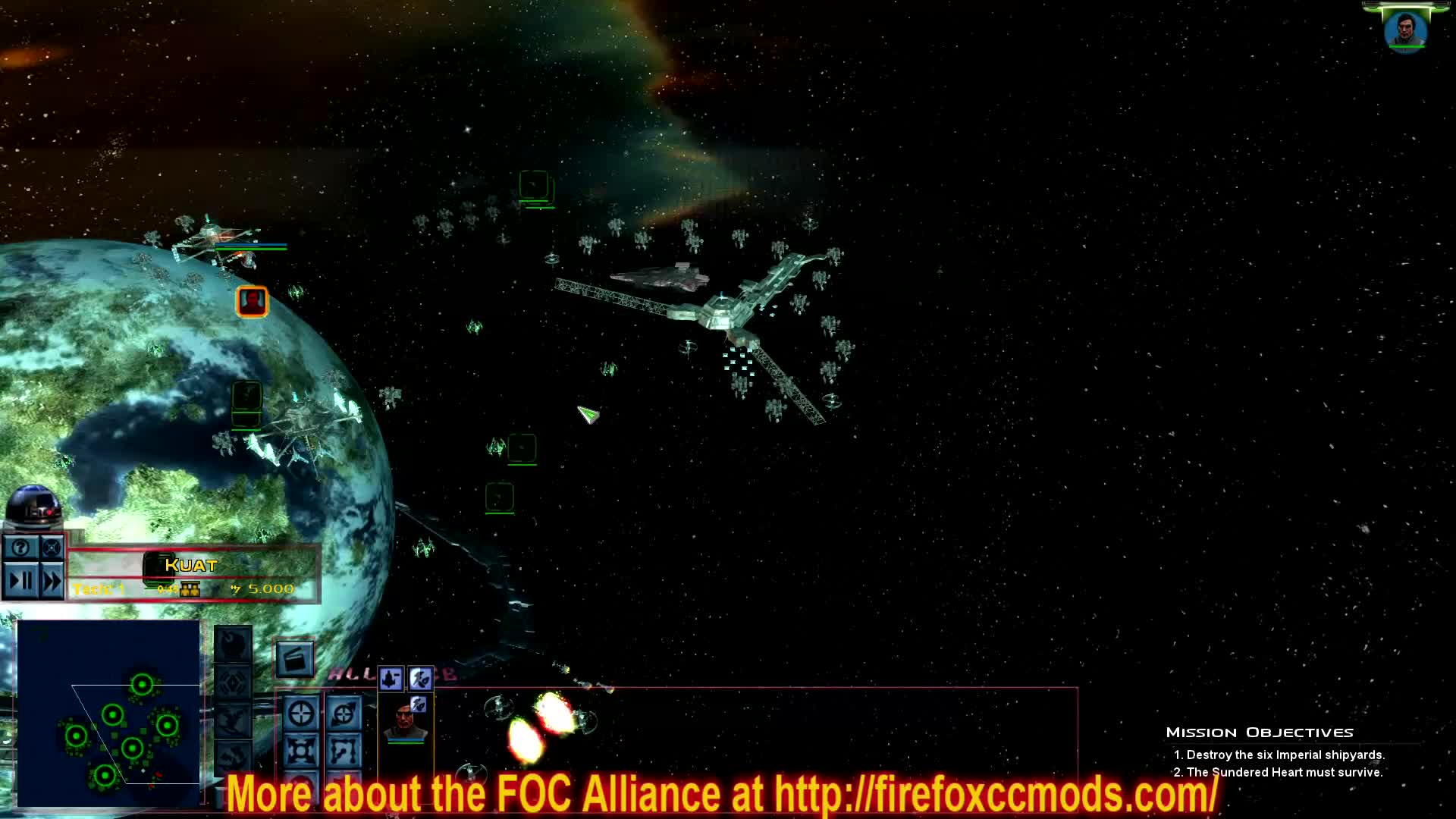 FOC Alliance 7.63XB - Return from the campaigns video - ModDB