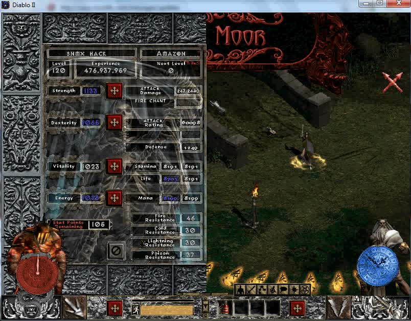 Fire Chant (Amazon Skill) video - SnMX Mod for Diablo II ...