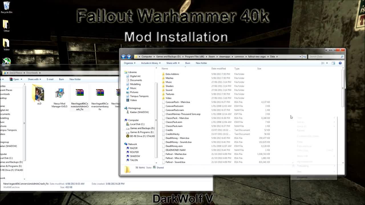 how to install fallout 3 mods
