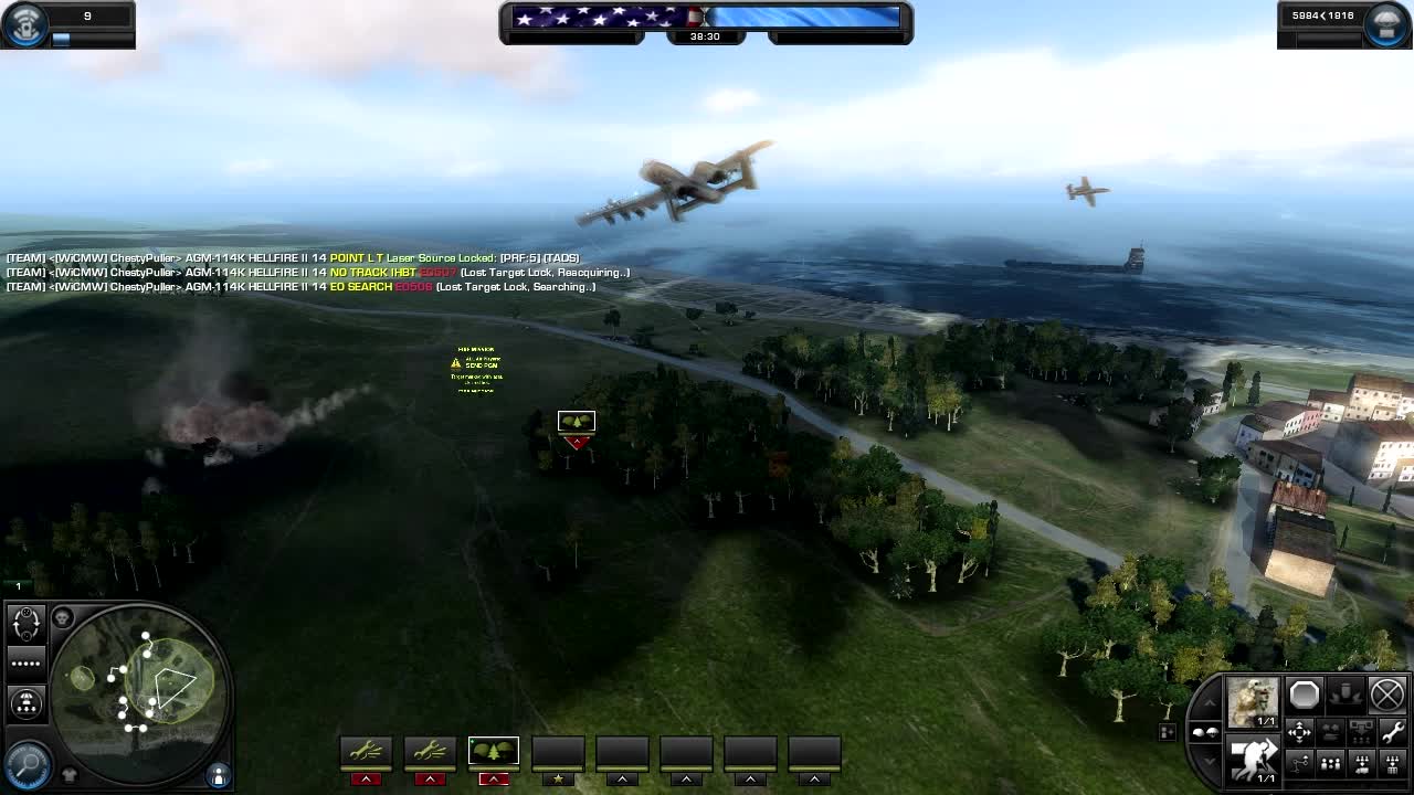 Joint Targeting & Designation System (JTDS) Test video WIC Modern