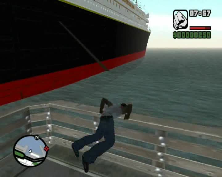 RMS Titanic para GTA San Andreas