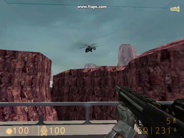 Half-Life 2 Combine Helicopter video - HL 2 Inside HL 1 mod for Half ...