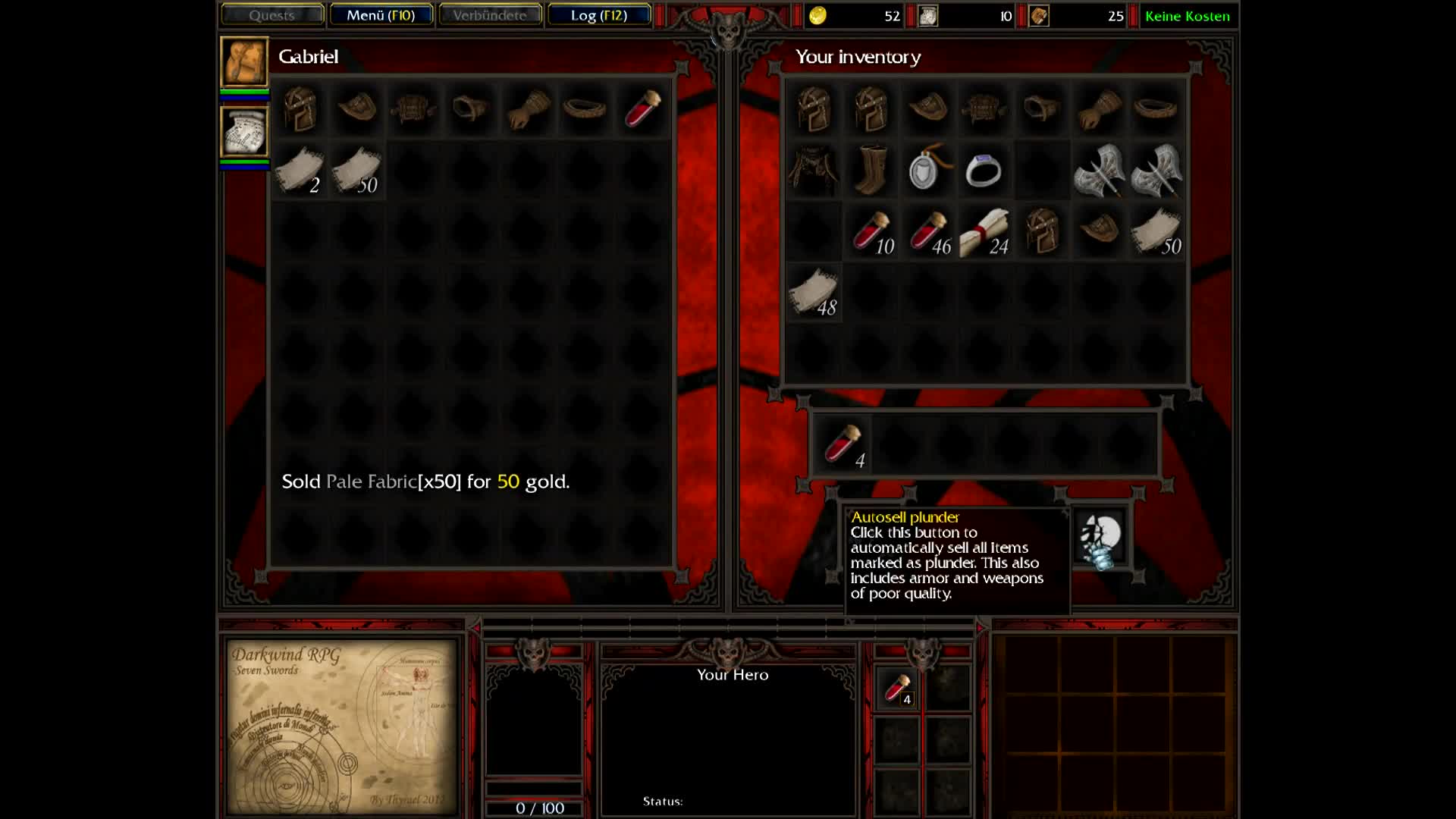 Dialogsystem,Tradewindow and some Gameplay video - Darkwind RPG - A ...