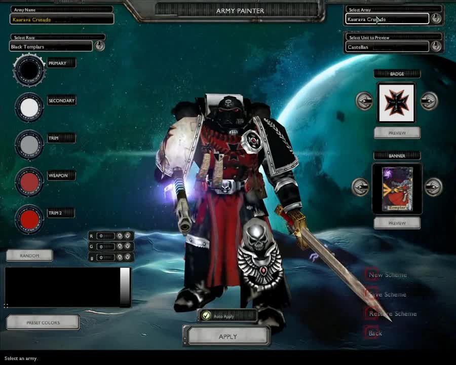 Voices Preview (from the Beta-4) video - Black Templars ...