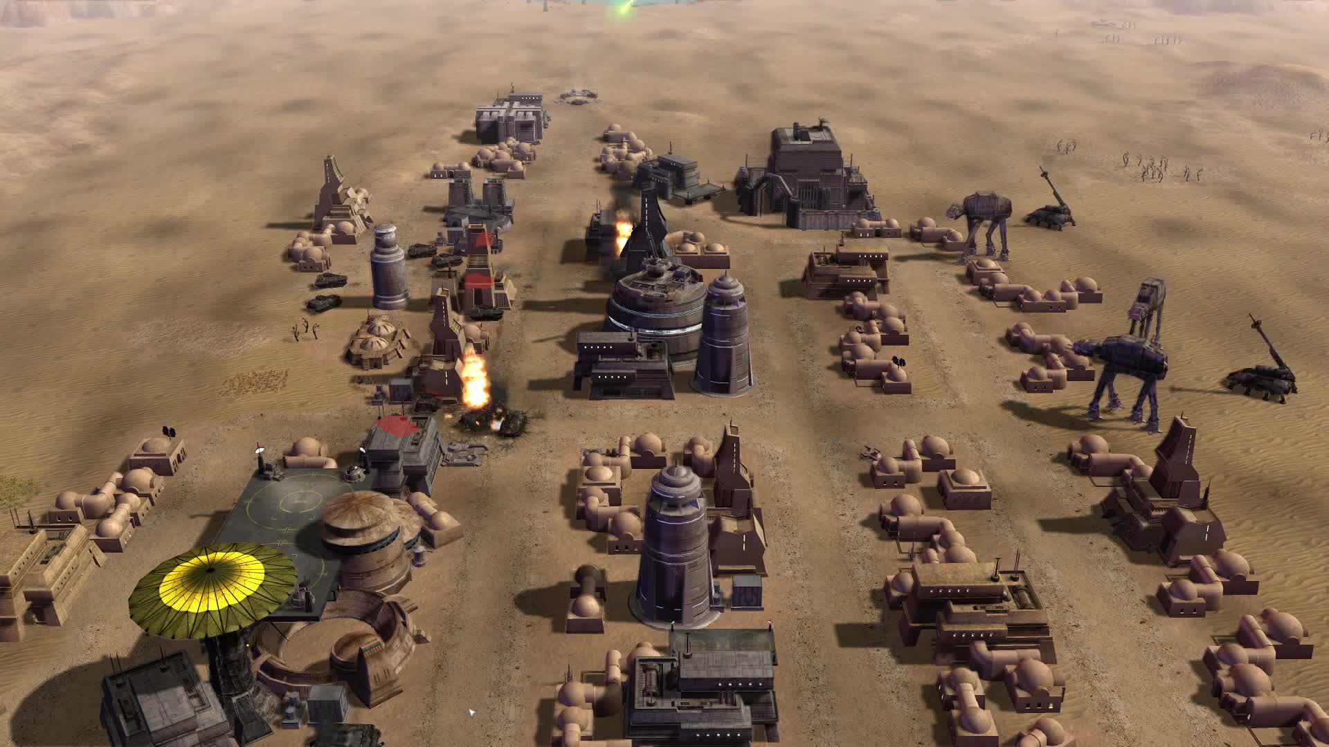 AT-AT Behemoth Vs. 16 T3-B Video - Empire At War Remake: Galactic Civil ...