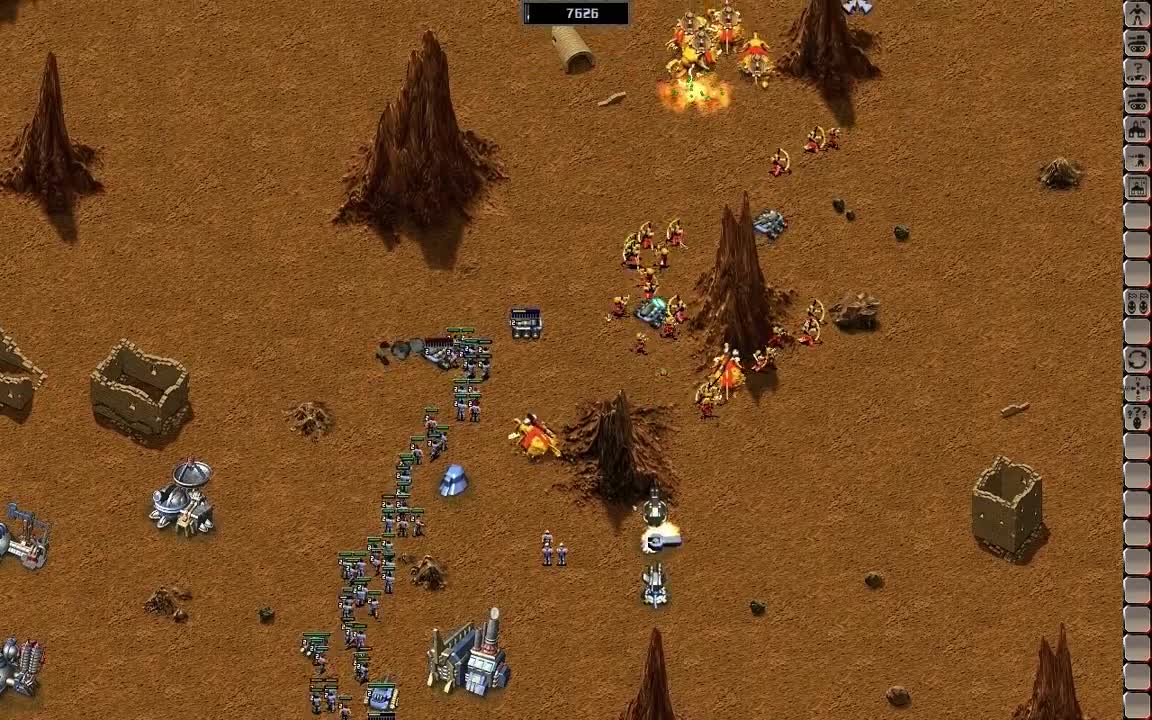 KKnD2: Carnage - match on auto-generated map video - ModDB