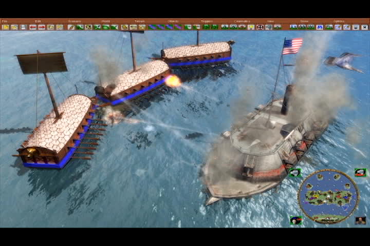 Turtle Ships In Action Video Age Of Empires Iii Wars Of Liberty Mod