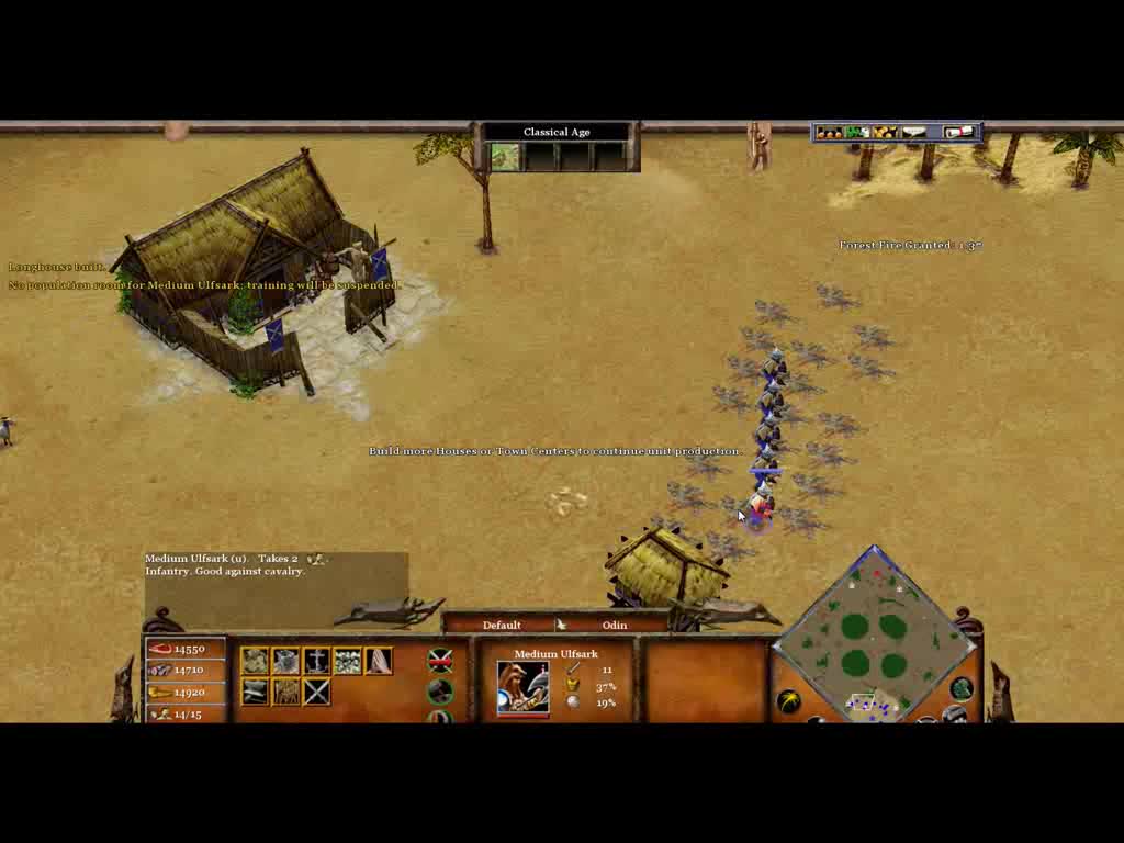 create 5 units at once ! video Defence and Conquest