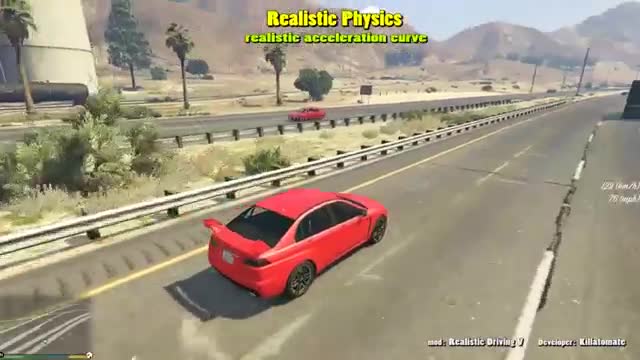 GTA 5: Street Racing with Realistic Physics video - ModDB