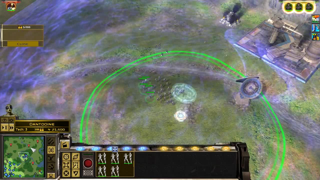 First Order Field Commander video Star WarsShattered Empire mod for