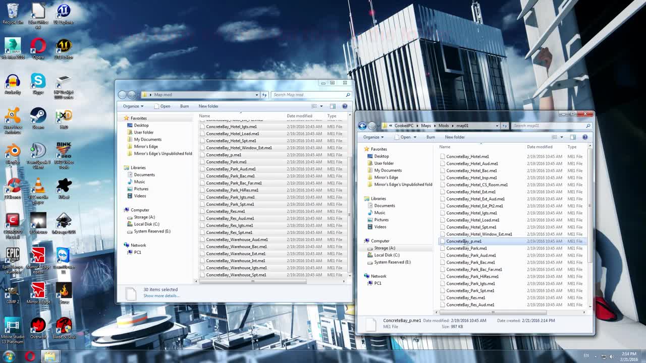 Image 2 - Mirror's Edge Mod Menu for Mirror's Edge - Mod DB