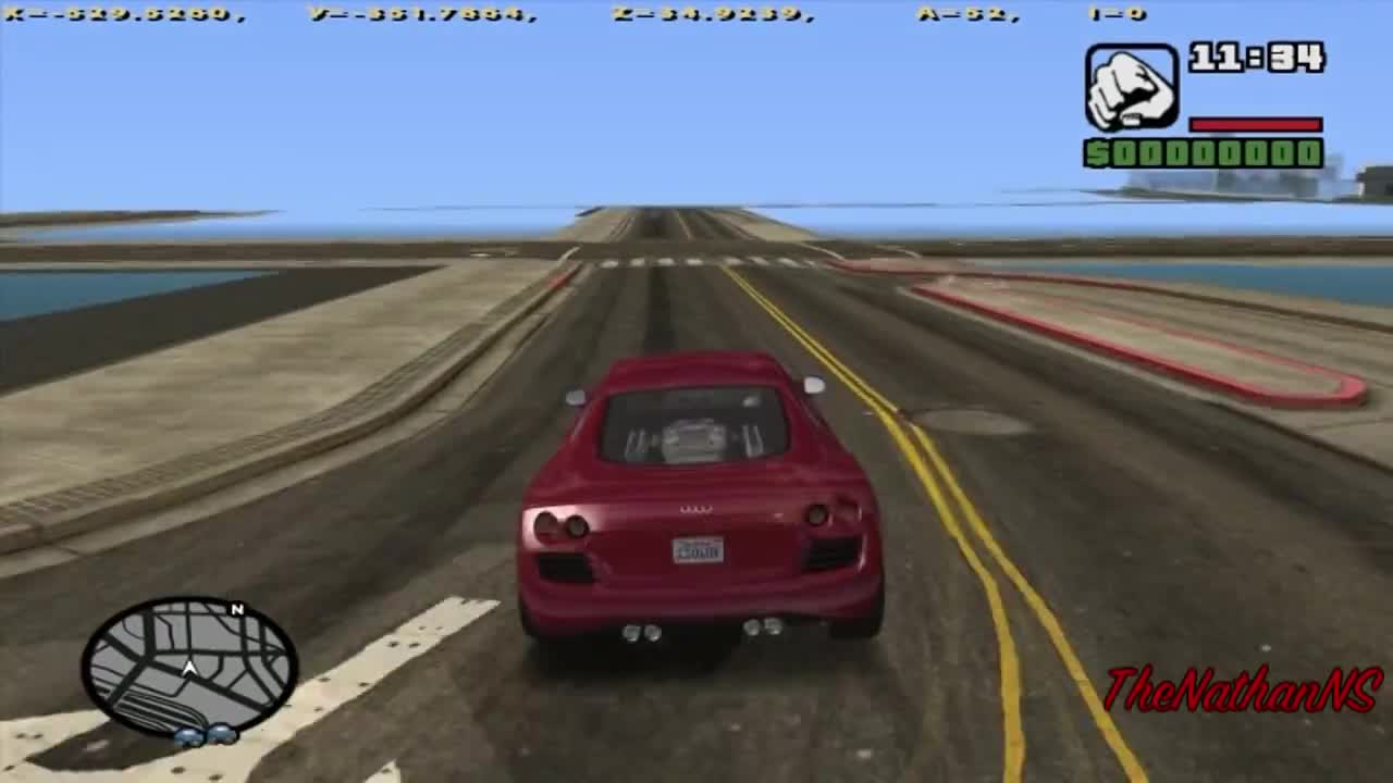  GTA  SA  Mod  GTA  ViSA Beta 3 GTA  V Map for SA  video 