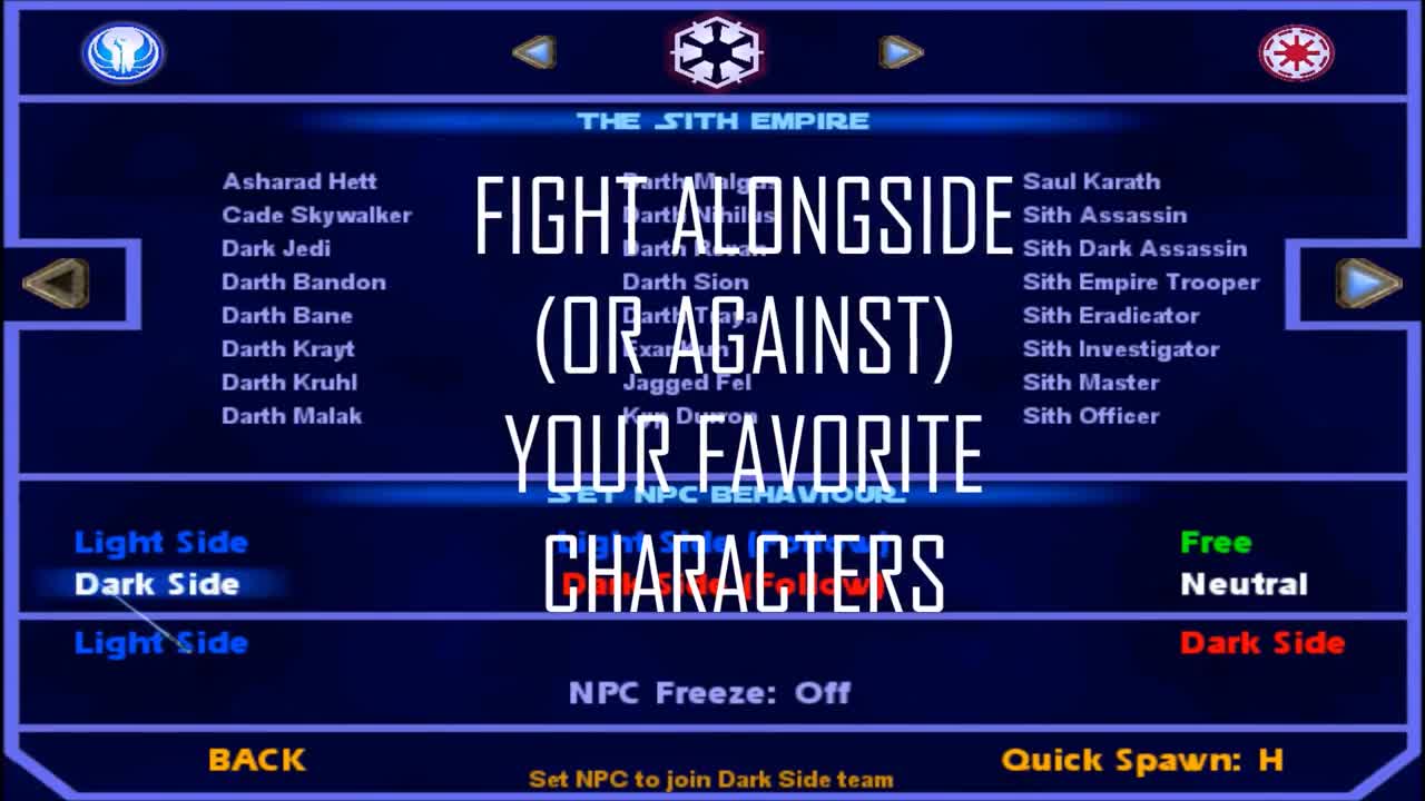 star wars saga npc