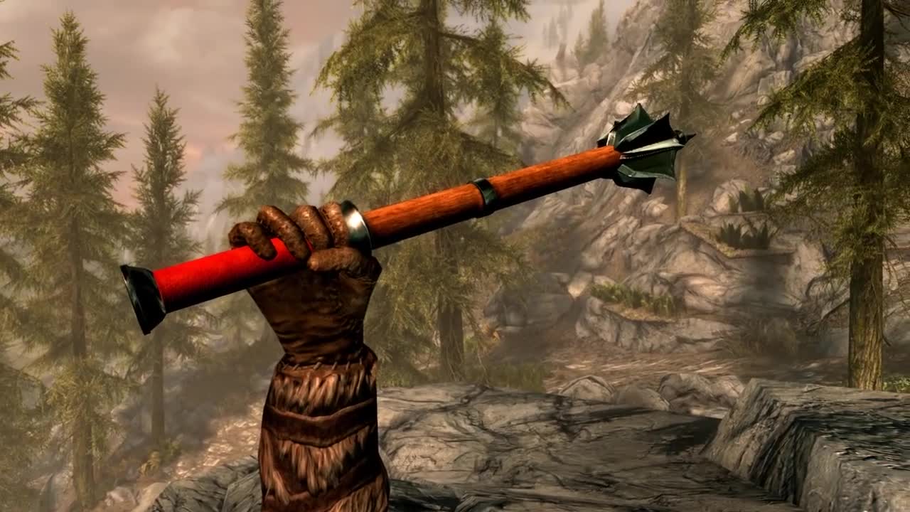 skyrim special edition new weapons