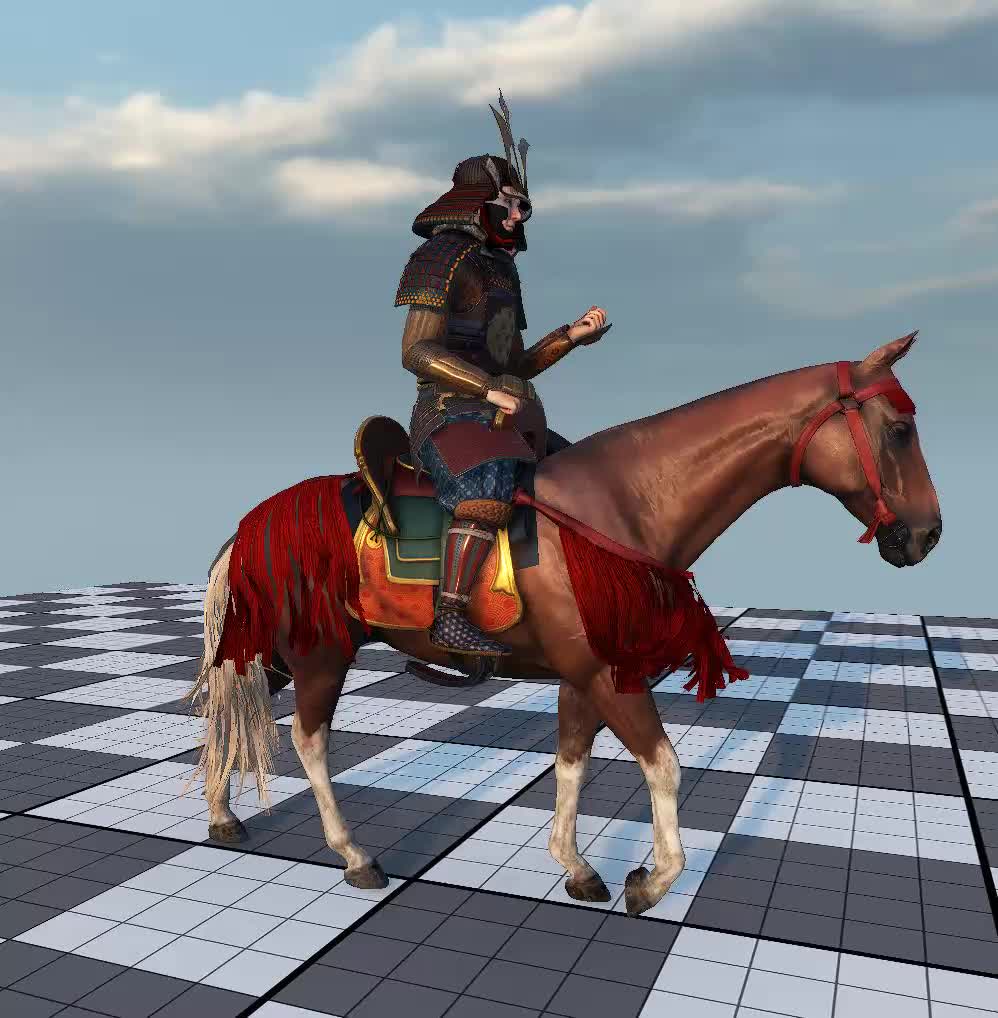 Japanese Horse Armor video Shokuhō mod for Mount & Blade II