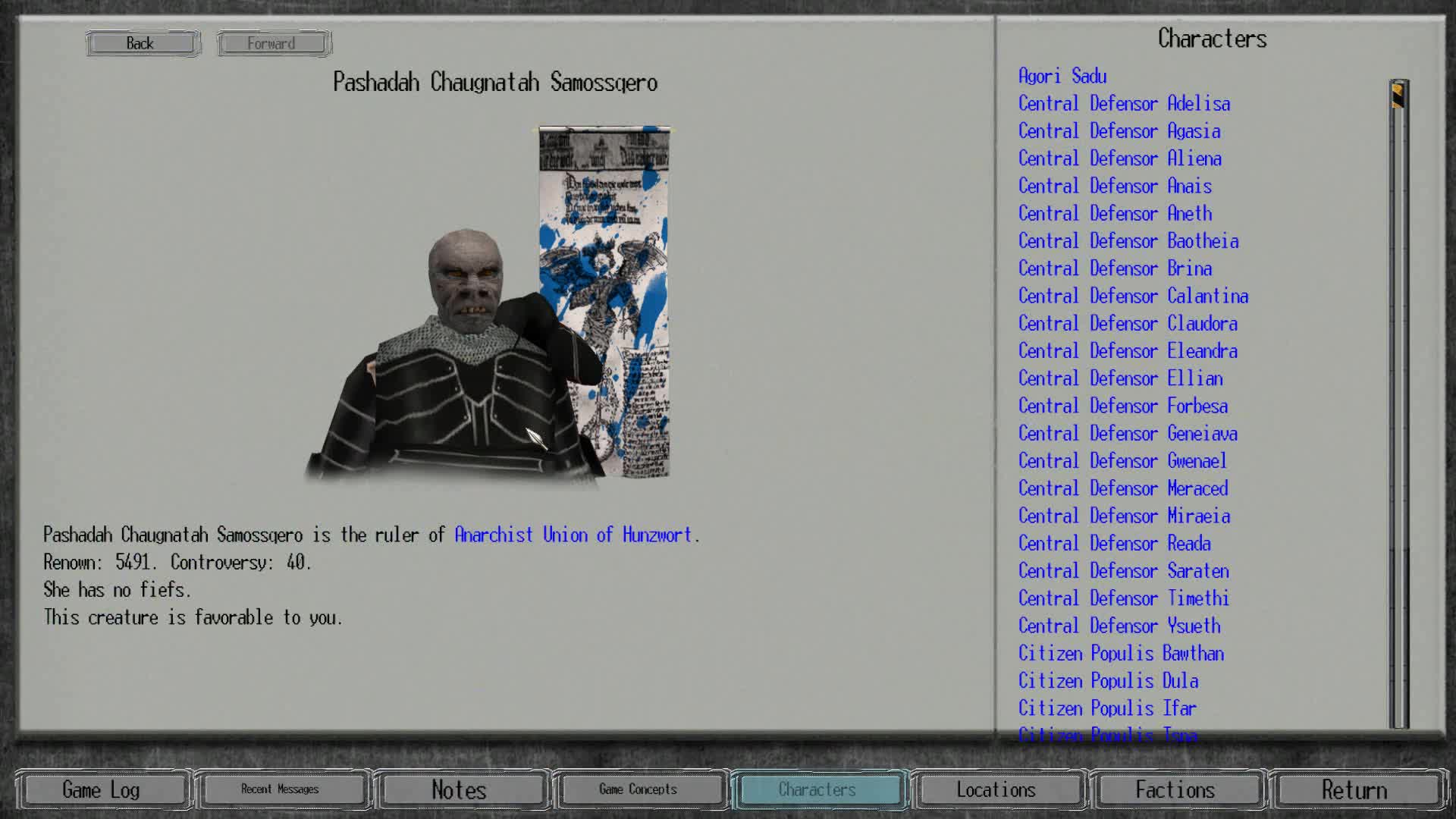 prophesy of pendor character creation