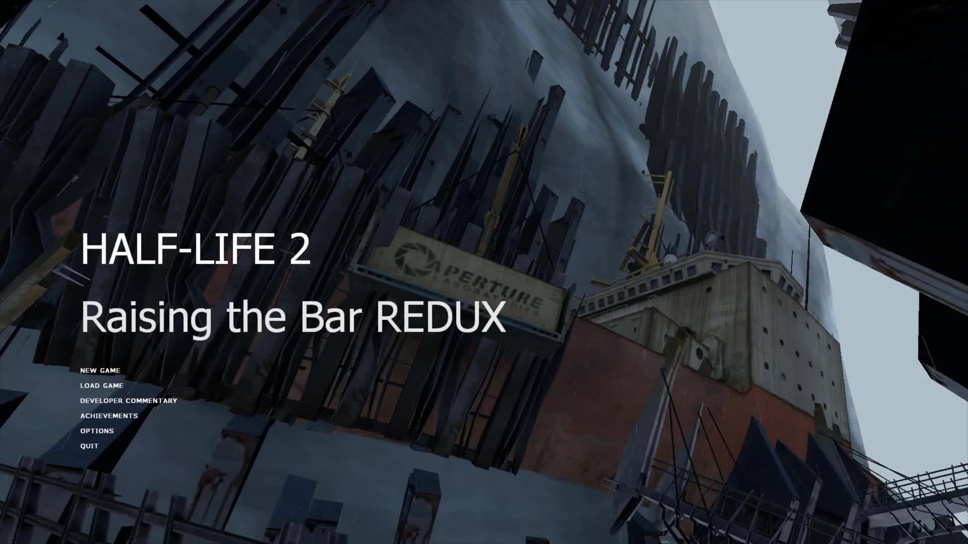 Half Life 2 Raising The Bar Redux Borealis Menu Screen Video Moddb 0153