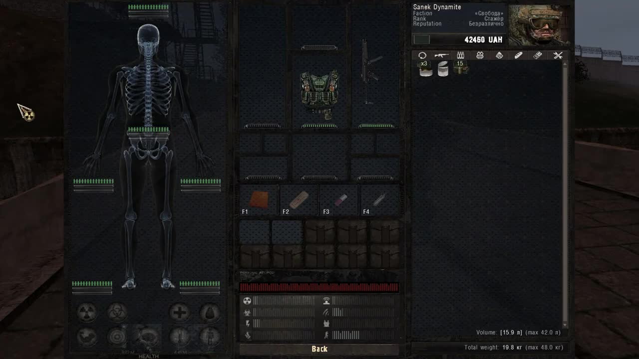 Item pickup, companion backpack, new drop field video A.R.E.A. mod