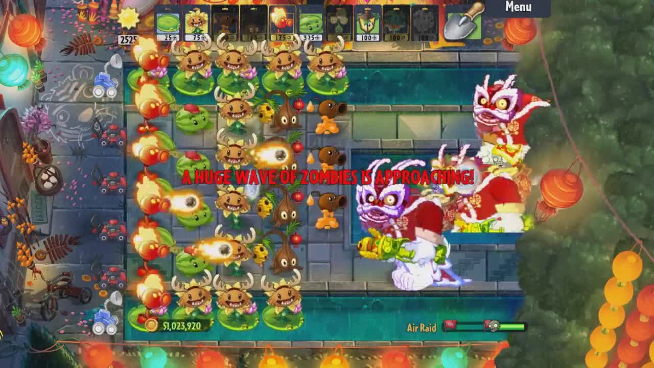 Plants vs Zombies Mod IO - Lunar Festival Gameplay