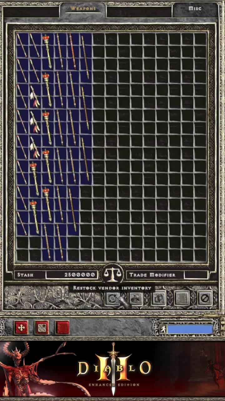 🆕 Diablo II Enhanced Edition 2024: Merchant Trade video - ModDB