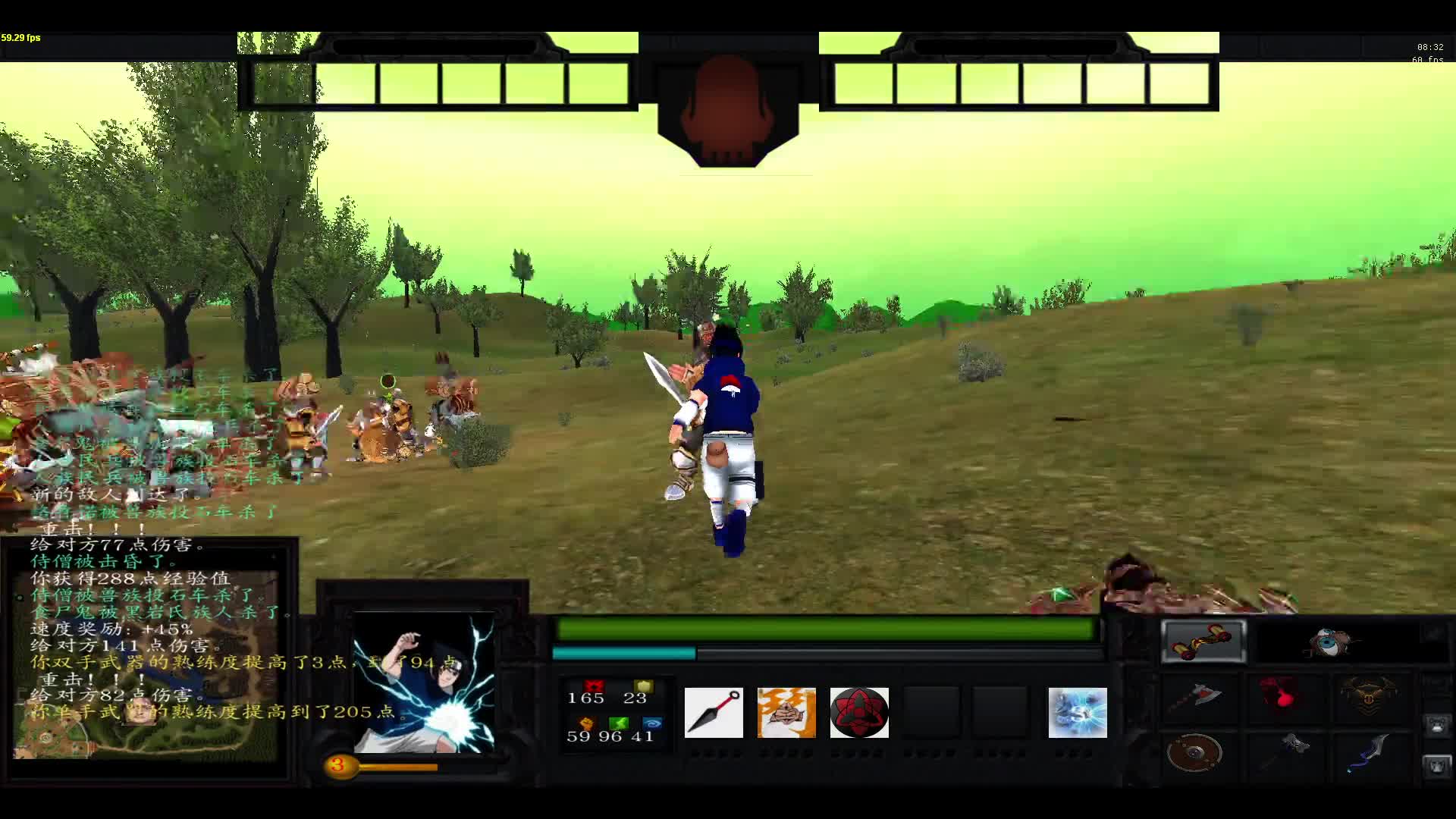 use warband Warcraft mod system run sasuke from Naruto video - ModDB