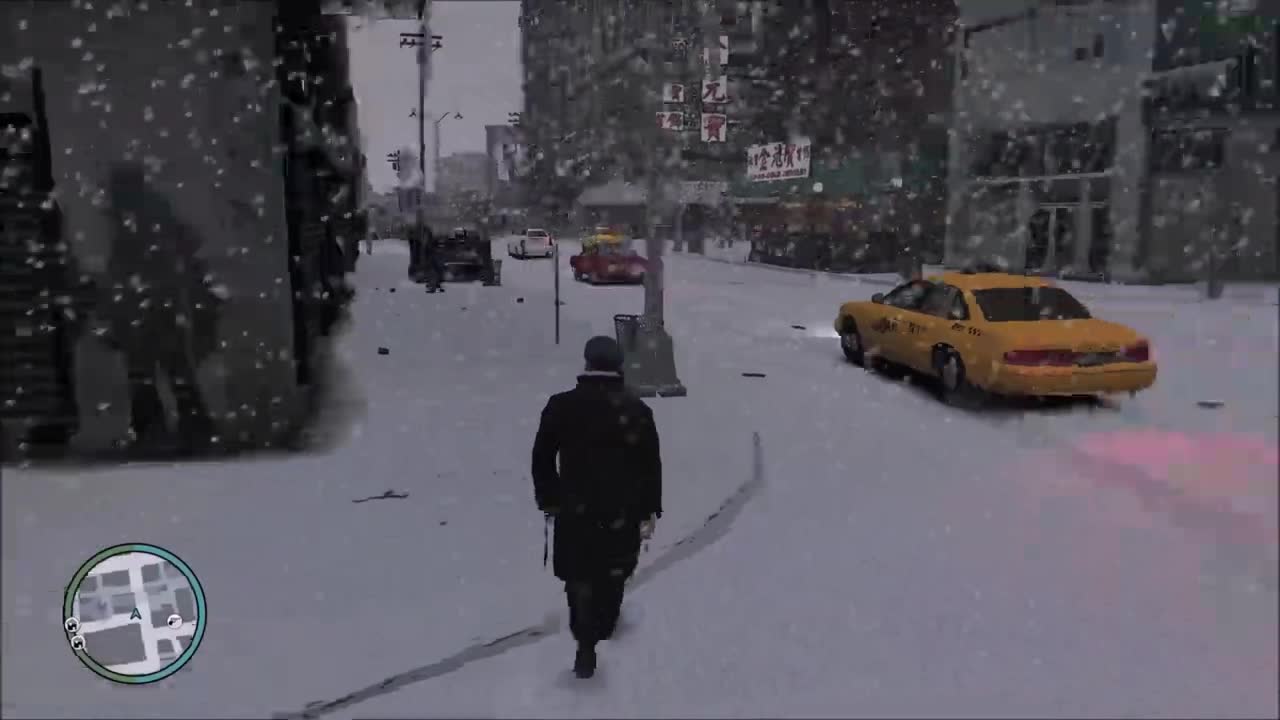 GTA IV winter version release video ModDB