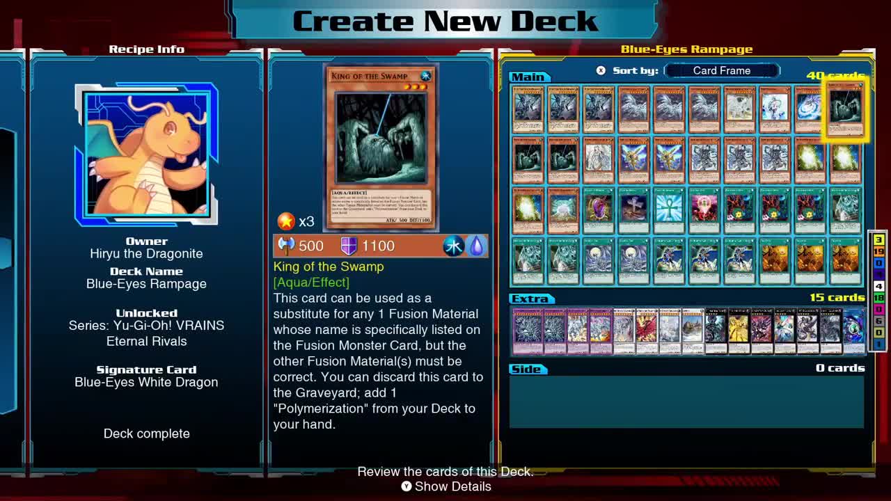 Kyurem & Friends Mod (v1.0), All 42 decklists showcase video - ModDB