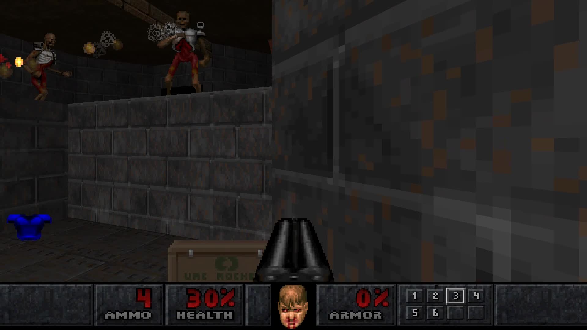 PSX FINAL DOOM CE 2.0.0 Demo 1: Vanilla Preset