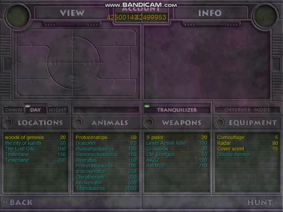 menu test video - Carnivores Klounus mod for Carnivores 2 - ModDB