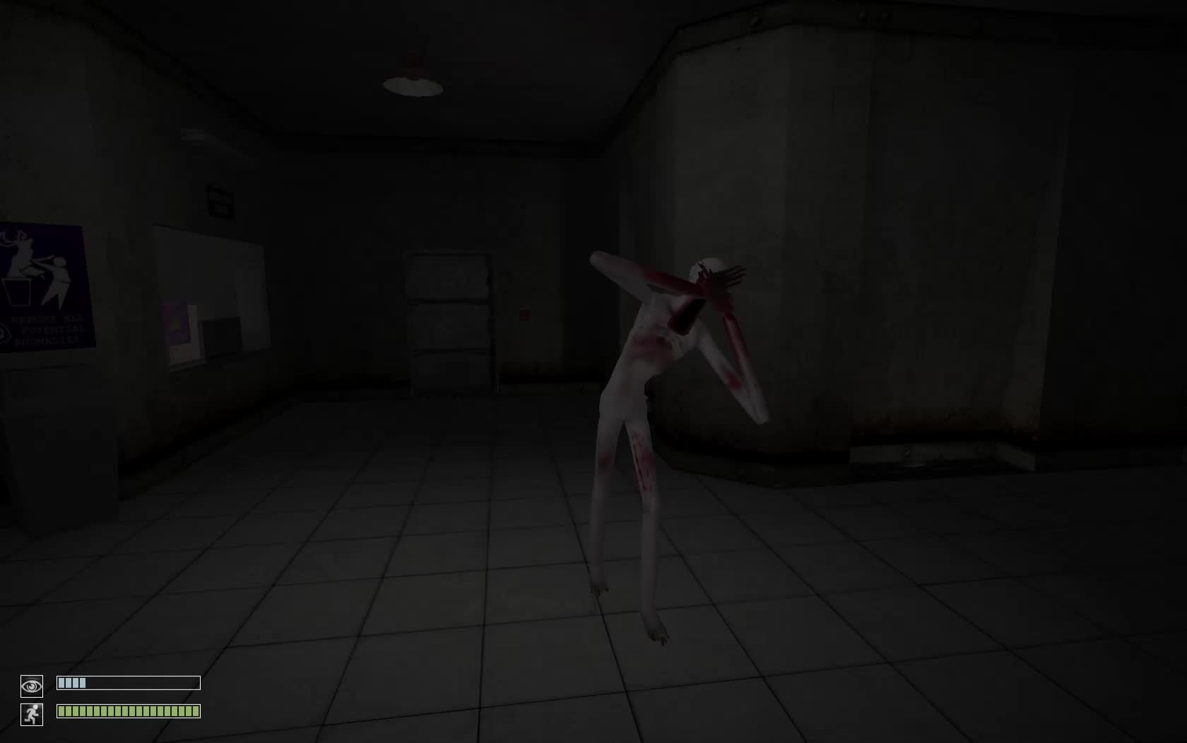 SCP-096 Test video - SCP Containment Terror! (discontinued) mod