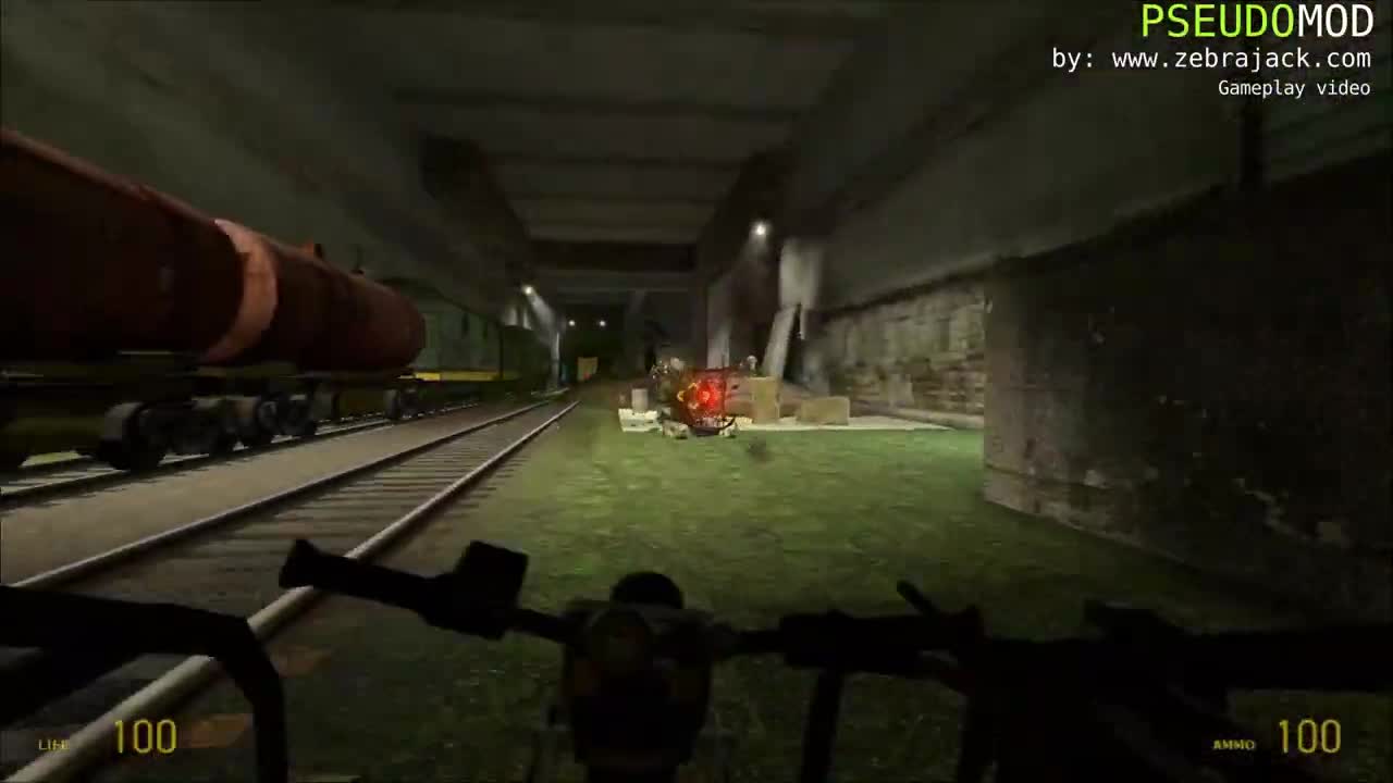 Pseudomod gameplay (Free Steam PC game Half-Life 2