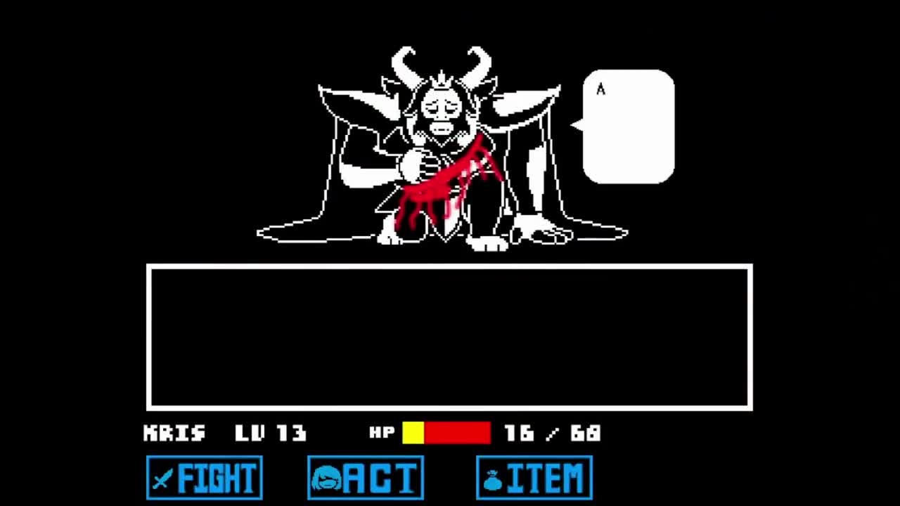 Asgore during Sans fight be like, Undertale