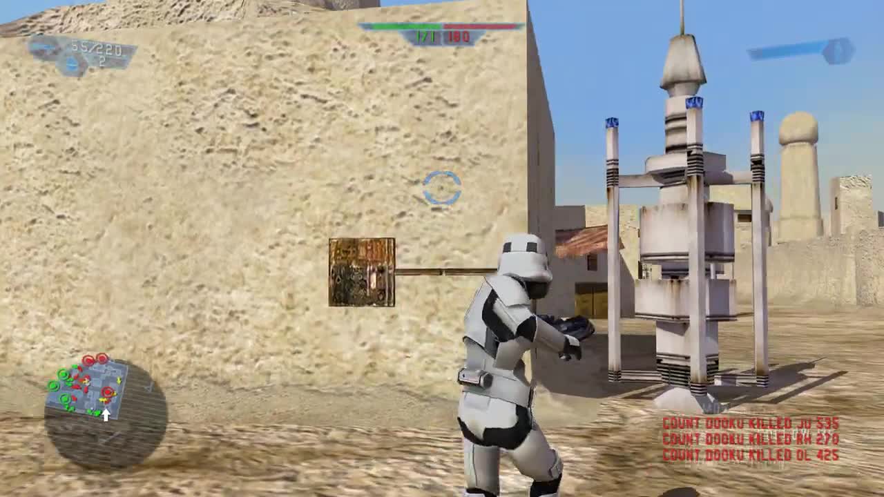 Star Wars Battlefront 2004 empire vs droids