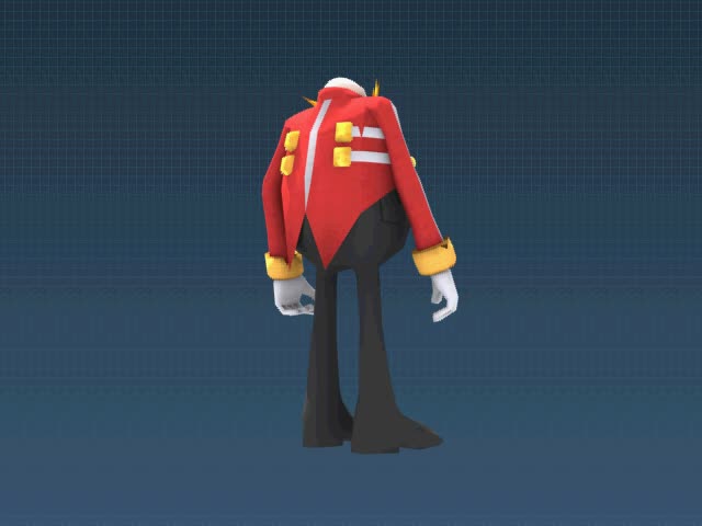 Eggman : Model video - Sonic The Hedgehog : Genesis of the Azure Wind ...