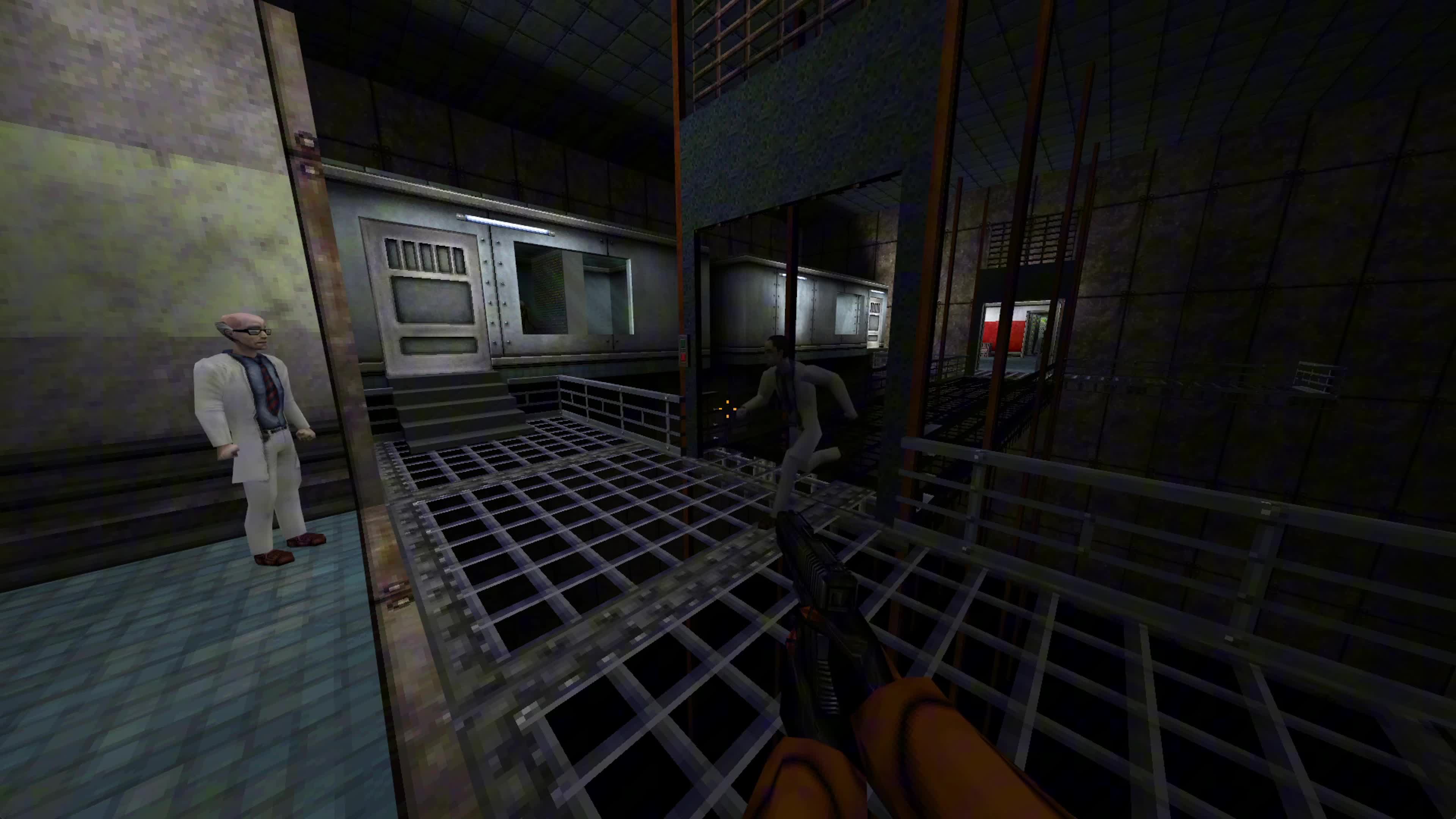 Half-Life: Laboratories - Scripted Door Test video - ModDB