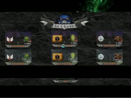UT40k Menu Test video - UT40K: The Chosen mod for Unreal Tournament 3 ...